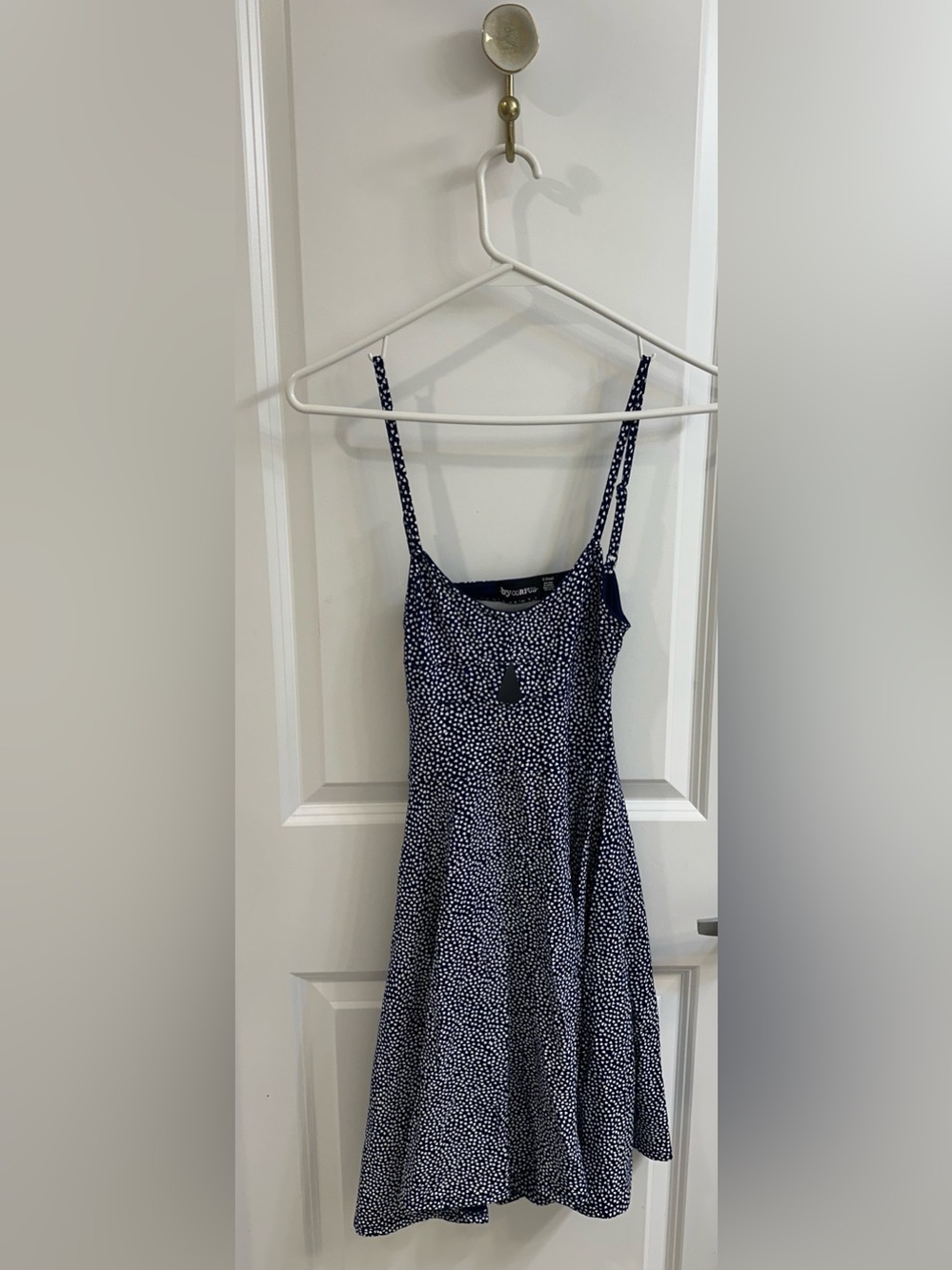 Navy Open Back Dress Size XS